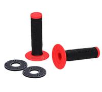 Scott SX II Handlebar Grips with Donuts Neon Red/Black