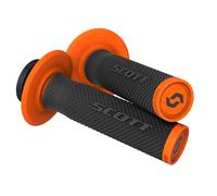 Scott SX II Lock On Grips Handlebar Grips + Cam Set Black/Orange
