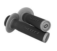Scott SX II Lock On Handlebar Grips Pair Black/Grey