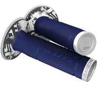 Scott SX II Plus Donut Motocross Grip, white-blue