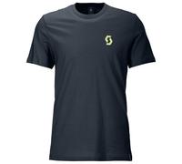 Scott - Tee Backprint S/S - T-shirt size XXL, blue