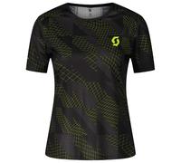 Scott - Tee W's Rc Run Short Sleeve Black Yellow - S - Trail tee-shirt