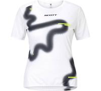 SCOTT Tee W's Rc Run Ss - Women - White / Black - size XS- model 2026 XS