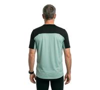 Scott Trail Vertic Zip Short Sleeve Enduro Jersey S Mineral Green / Black