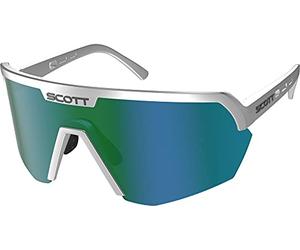Scott Unisex Sonnenbrille Sport Shield Supersonic Edt., Silber - Grün Chrome, 281524