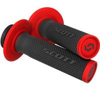 Scott USA Scott SX II Lock On Grips - Black/Red Motorcycle Dirt Bike 0630-2979