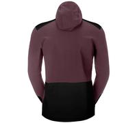Scott Vertic Pro Warm Hoodie M Cocoa Red / Black