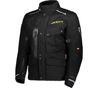 Scott Voyager Dryo waterproof Motorcycle Textile Jacket, black, size 4XL for Men