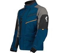 Scott Voyager Dryo waterproof Motorcycle Textile Jacket, blue/grey, size XS