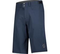 Scott - Water-repellent MTB shorts - Trail Flow W/Pad Shorts M Dark Blue for Men - Size L - Navy Navy L