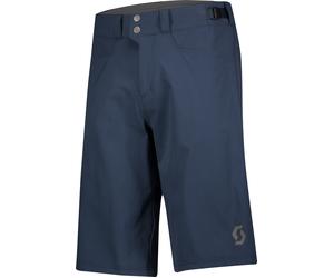 Scott - Water-repellent MTB shorts - Trail Flow W/Pad Shorts M Dark Blue for Men - Size M - Navy Navy M