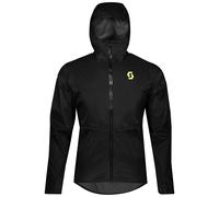 Scott - Waterproof trail-running jacket - SCO Jacket M's RC Run WP Black/Yellow for Men - Size S Black S