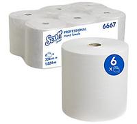 Scott 1-Ply Ultra Hand Towel Roll 304m Pack of 6 6667