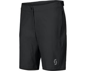 Scott - Women's water-repellent stretch MTB shorts - Vertic LT W/Pad Shorts W Black for Women - Size M Black M