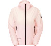 Scott - Women's Windbreaker Trail Jacket - Explorair Escape LT WB Jacket W Bliss Pink Cotton White for Women in Recycled Polyester - Size S Pink S
