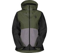 SCOTT Women's Explorair 3 Layer Snow Sports Jacket (Douglas Green/Evening Grey)