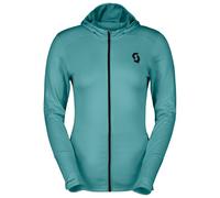 Scott - Women's Hoody Defined Light - Fleece jacket size XS, turquoise