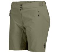 Scott - Women's Shorts Endurance Loose Fit with Pad - Cycling bottoms size XL, olive