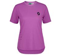 Scott - Women's Tee Trail Vertic Dri S/S - Sport shirt size M, purple