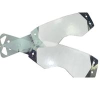 Scott Works Prospect/Fury Tear-offs Lam with Sealing Tape 2x7 PK Unisex-Adult Off-Road Goggles Accessories - Clear/One Size