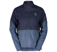 Scott - W's Endurance Anorak Windbreaker Dark Blue Metal Blue - S - Trail jacket