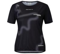 Scott - W's Rc Run Short Sleeve Black Spray Grey - XS - Trail tee-shirt