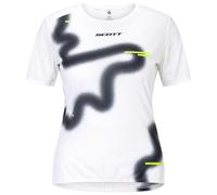 Scott - W's Rc Run Short Sleeve White Black - M - Trail tee-shirt