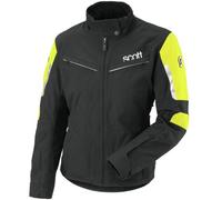 Scott WS Turn TP Ladies Motorcycle Textile Jacket, black-yellow, size 40 for Women