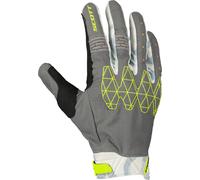 Scott X-Plore D30 Motocross Gloves, grey/yellow, size M