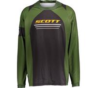 Scott X-Plore Motocross Jersey, black/green, size M