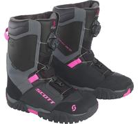 Scott X-Trax Evo SMB Snowmobile Ladies Boots, black-pink, size 40 for Women