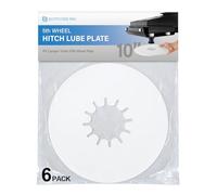 scottchen PRO 5th Wheel Hitch Lube Plate 10in RV Camper Trailer Fifth Wheel Plate - 6Pack