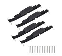 scottchen PRO RV TV Straps 74" Anti-Tip RV Furniture Safety Tie Down Solid Straps for Camper Trailer Traveling - 4pcs