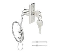 scottchen PRO Universal Garage Door Emergency Release Lock Kit | 3FT Cable + Keys |Quick Disconnect for Power Outage | Compatible with Sectional Garage Doors |Detached Vault Garage Solution