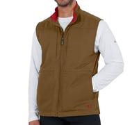 SCOTTeVEST Best Travel Vest for Men - 26 Hidden Pockets - Water Repellent for Travel & More, Olive Drab/Jam, Large