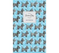 Scottie Dog Notebook - Ruled Pages - 5x8 - Premium: (Sky Blue Edition) Scottish Terrier Notebook 96 ruled/lined pages (5x8 inches / 12.7x20.3cm / Junior Legal Pad / Nearly A5)