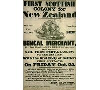 Scottish Advertising Emigration To New Zealand 1839 Wall Art Photo Picture Print Poster A4