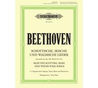 Scottish and Irish Songs Voice, Violin, Cello Voice/Chamber Ensemble Music Beeth