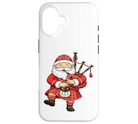 Scottish Bagpipe Santa Case for iPhone 16