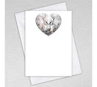 Scottish Blank Note Cards with Envelopes Scotland Highlands Theme: Scottish Stag Note Cards (Pack of 50 with Envelopes)