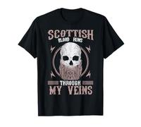 Scottish Blood Runs Through My Veins, Viking & Odin T-Shirt