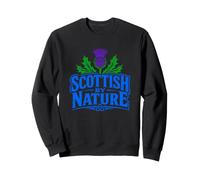 Scottish By Nature Thistle Celtic Knot Scotland Sweatshirt