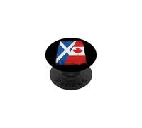Scottish Canadian Flag Scotland Canada Mix Heritage PopSockets Adhesive PopGrip