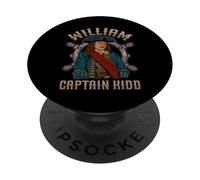 Scottish Captain - William Captain Kidd PopSockets Adhesive PopGrip
