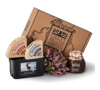 Scottish Cheese Gift Hamper with 1KG 1057 Cheddar, Chutney and Orkney Oatcakes from GREAT BRITISH TRADING