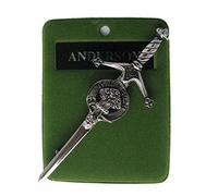 Scottish Clan Crest Kilt Pin, Available in over 100 Clan Crests (Anderson CKP/C1)