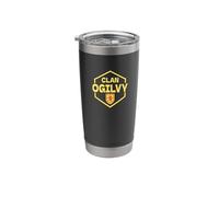 Scottish Clan Ogilvy Stainless Steel Insulated Tumbler