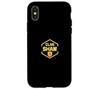 Scottish Clan Shaw Case for iPhone X/XS