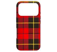 Scottish Clan Wallace Modern Tartan Family Plaid Case for iPhone 17 Pro