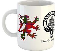 Scottish Clans and Crests Mug - Grant - Ceramic - 300ml - Dishwasher and Microwave Safe